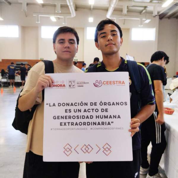 Compartimos con la comunidad estudiantil de la Universidad de Sonora conocimientos esenciales para fomentar la cultura de la Donación y el Trasplante de Órganos, Tejidos y Células.